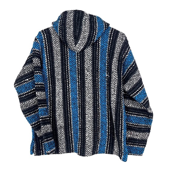 Earth Ragz Baja Oversized Hoodie XL M L Pullover Beach Surf Black White M L - Picture 9 of 11